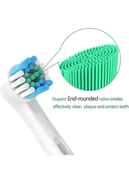 Oral - B Şarjlı Ve Pilli Diş Fırçaları İle Uyumlu 4 Adet Yedek Başlık - Eb 18a Eb 18a