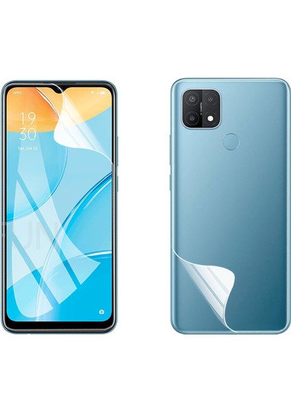 Oppo A15 - Oppo A15S Full Ön Arka Kaplama Tpu Soft Koruma Filmi