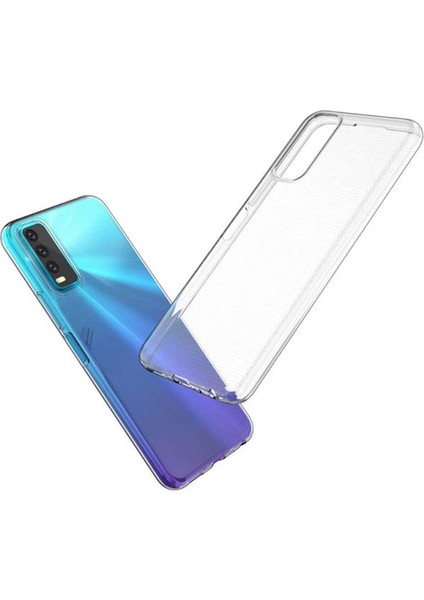 Vivo Y11S Ince 0.2 mm Soft Silikon Kılıf - Şeffaf modelleri