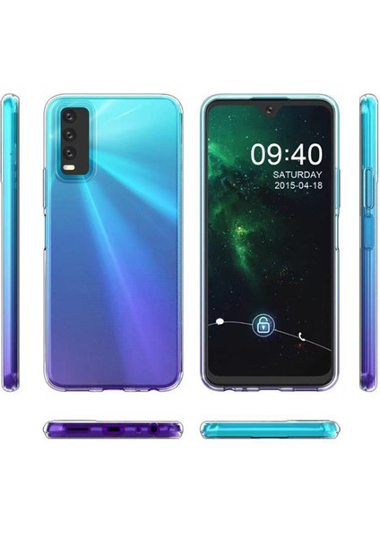Vivo Y11S Ince 0.2 mm Soft Silikon Kılıf - Şeffaf fırsatları
