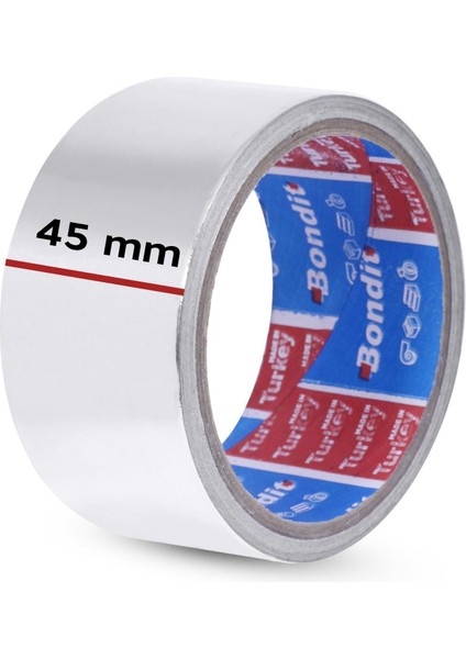 Alüminyum Folyo Bant Yanmaz Izolasyon Bandı 45 Mm X 25 Metre fiyatları