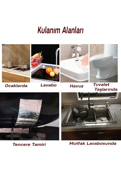 Alüminyum Folyo Bant Yanmaz Izolasyon Bandı 45 Mm X 25 Metre indirimleri