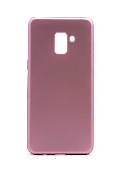 Samsung Galaxy A8 Plus 2018 Uyumlu Kılıf Mat Renkli Esnek Premier Silikon Kapak