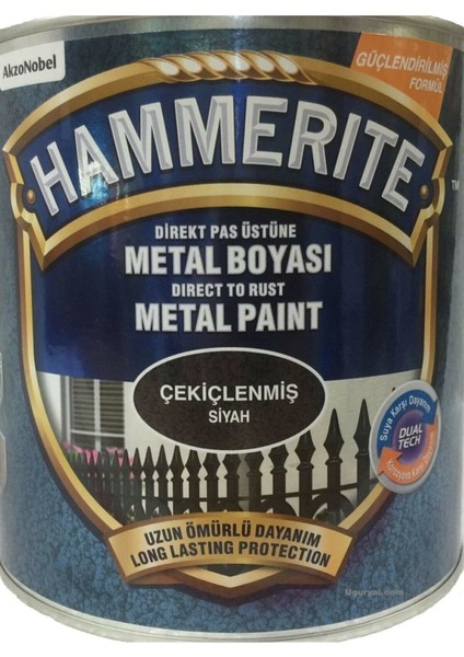 Hm Hammer Çekiçlenmiş Siyah 2,5 Lt