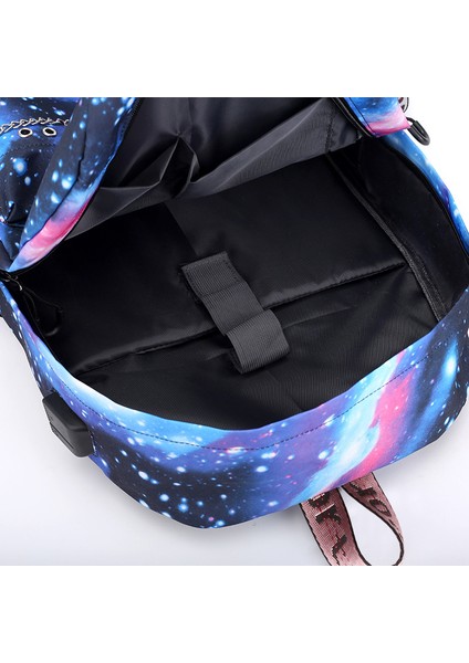 Unisex USB Şarjlı Kamp Dağcılık Sırt Çantası-Mor (Yurt Dışından) indirimleri