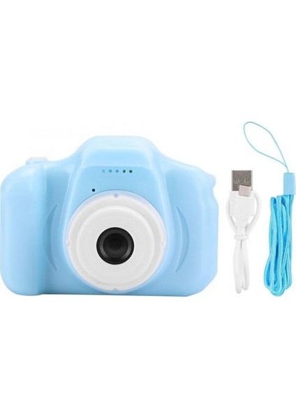 Blue İnter  Mini 1080P Hd Kamera Çocuklar Için Dijital Fotoğraf Makinesi- 2021 Son Versiyon