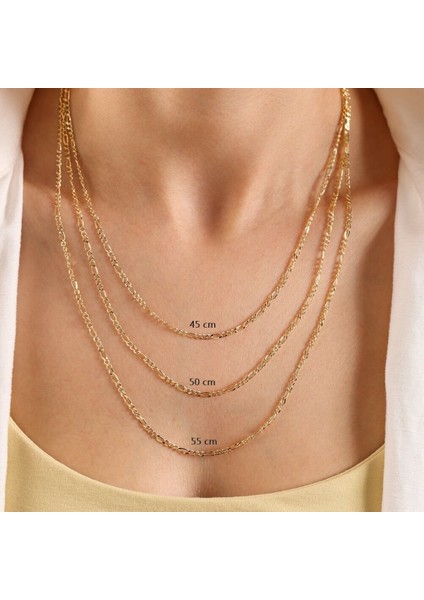 14 Ayar Altın 55 cm Figaro Zincir 2.0 mm fiyatları