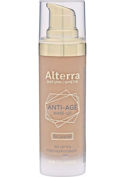 Fondöten Antiage No.03 Caramel