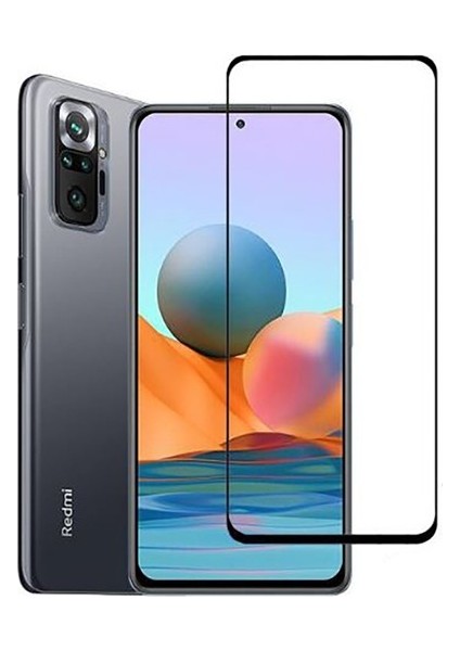 Xiaomi Redmi Note 10 Pro Cam Ekran Koruyucu Tam Kaplayan Seramik Siyah