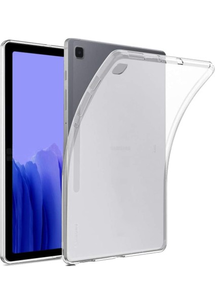 Samsung Galaxy Tab A7 10.4 T500 2020 Kılıf Tablet Süper Silikon Arka Kapak Şeffaf