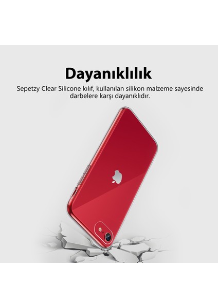 Huawei Mate 20 Lite Uyumlu Şeffaf Kılıf Clear Silikon Kapak