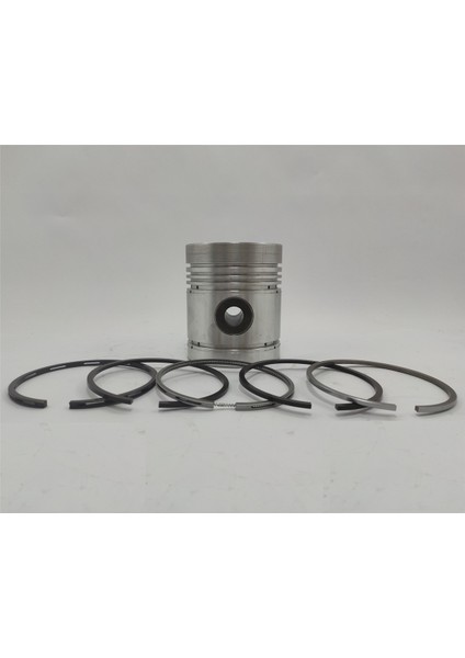 Piston + Segman Seti ( 1.00 - Çap : 108.95 Mm - Alfin İle ) : Lister/Petter/Hr - 4 - 6/Hra - 4 - 6/Hrw - 4 - 6