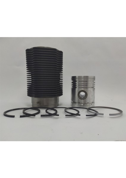 Kit ( Piston + Segman Seti + Motor Gömleği - Hava Soğutmalı - Çap : 101.65mm ) : Lister/Petter/Ha/Hb/Hw
