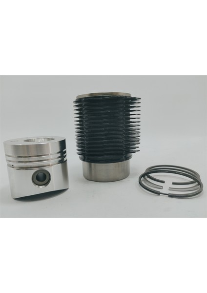 Kit ( Piston + Segman Seti + Motor Gömleği ) : Lombardini - 9Ld 625 - 2/11Ld 625 - 2 - 3/Ruggerini - Rd 290/Çap : 95.00Mm
