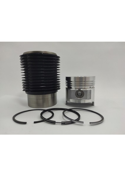 Kit ( Piston + Segman Seti + Motor Gömleği - Çap : 95.00 mm ) : Ruggerini/Rf 140/Rf 148