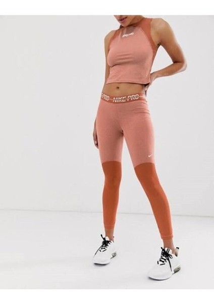 Pro Heatherized 7/8 Leggings Tayt - CT4975-252