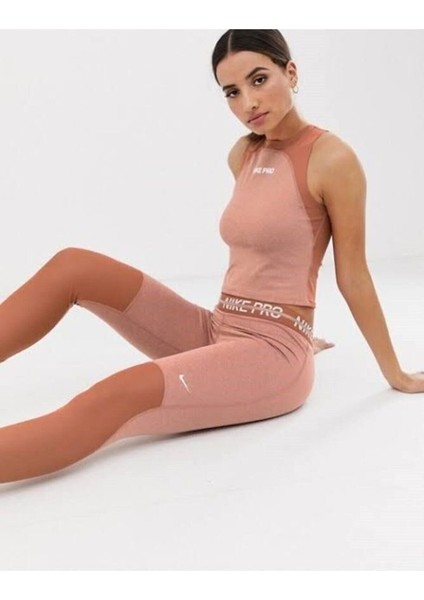 Pro Heatherized 7/8 Leggings Tayt - CT4975-252 fiyatları