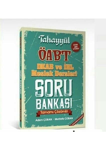 Tahayyül ÖABT Din Kültürü ve Imam Hatip Lisesi Öğretmenliği Soru Bankası