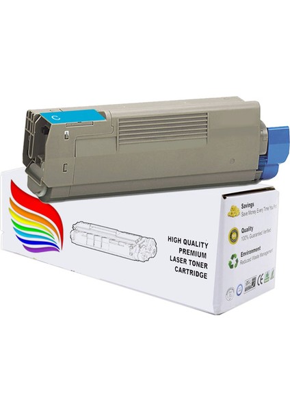 OKI C831CDNT YAZICI Uyumlu Mavi Muadil Toner