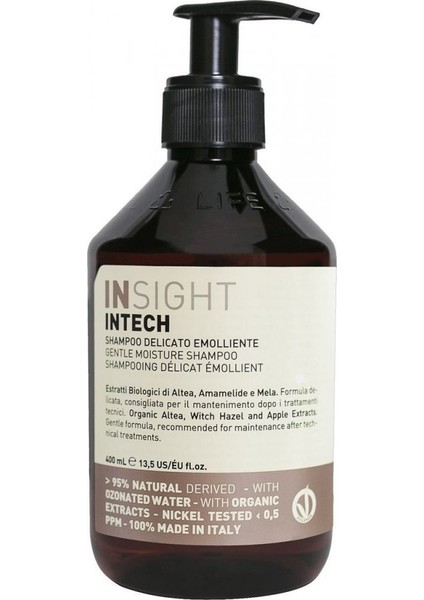 Insight Intech Moisture Kimyasal Işlem Sonrası Şampuan 400ML 8029352355783