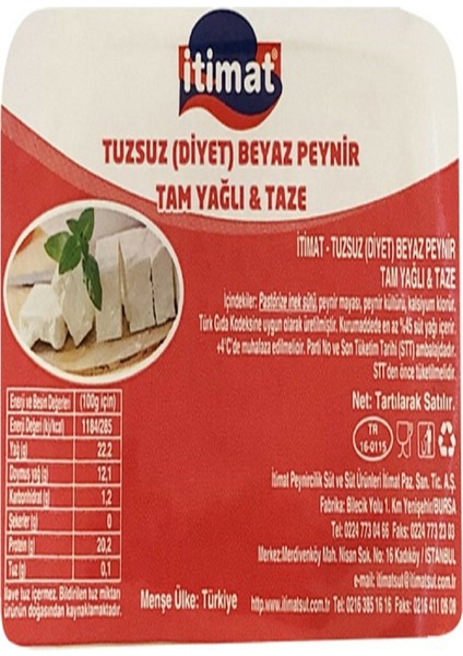 Diyet Peynir 200 gr