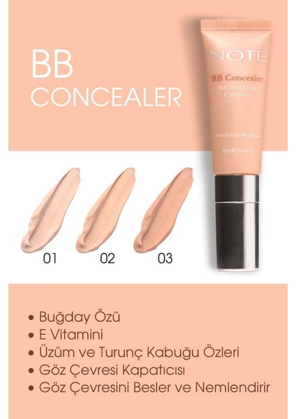 Bb Concealer 03 SPF15 Kapatıcı