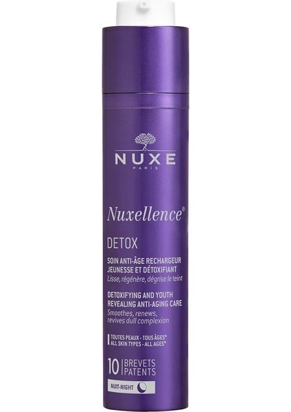 Nuxellence Detox Anti Aging Night Krem 50 ml