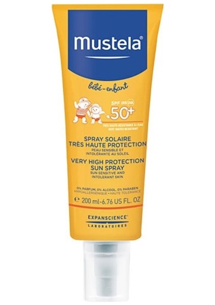 Çok Yüksek Koruma Faktörlü Güneş Losyonu Spf 50+ 200 ml