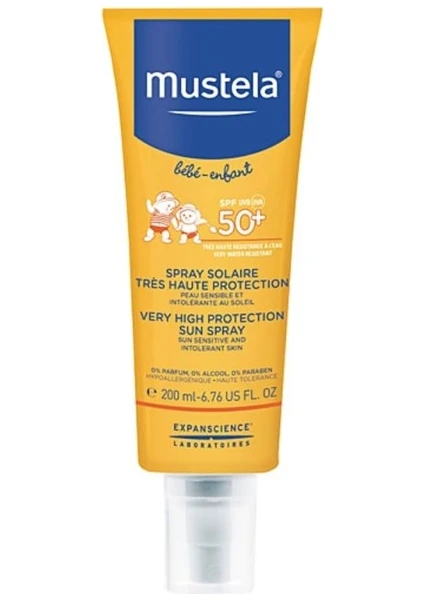 Çok Yüksek Koruma Faktörlü Güneş Losyonu Spf 50+ 200 ml