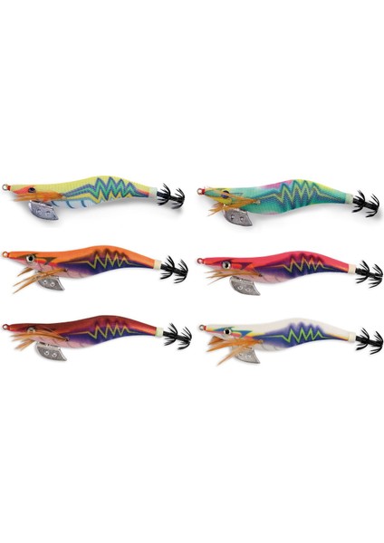 Lineaeffe Thunder Squıd Jıg 3.0 Kalamar Sahtesi Green Pink Yellow