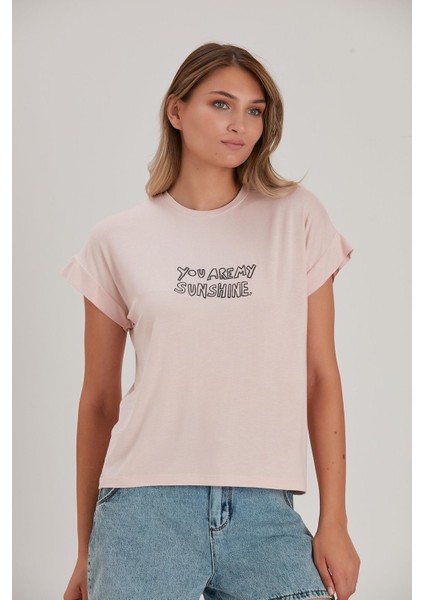 Baskılı T-Shirt (B21-47100)