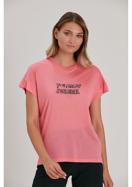 Baskılı T-Shirt (B21-47100)