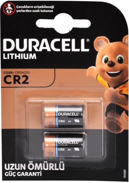 Duracell Cr2 Ultura Photo 3V Lithium Pil