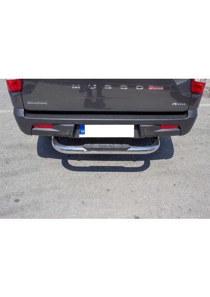 Ssangyong Musso Krom Arka Koruma Basamak Çap:76 2019 ve Sonrası