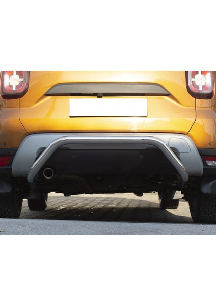 Dacia Duster Pars Arka Koruma Çap:60 Krom AdBlue 2018 ve Sonrası