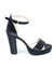 032945 Bayan 10 Cm.topuklu Tek Bant Platform Ayakkabı 2