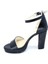 032945 Bayan 10 Cm.topuklu Tek Bant Platform Ayakkabı 3