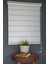 Zebra Stor Perde Ba-02 Beyaz Renk Eteksiz Bambu 210 x 200 cm 2