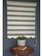 Zebra Stor Perde Ba-04 Krem Renk Etekli Bambu 100 x 200 cm 1