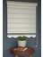 Zebra Stor Perde Ba-04 Krem Renk Etekli Bambu 100 x 200 cm 2