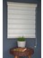 Zebra Stor Perde Ba-04 Krem Renk Eteksiz Bambu 180 x 200 cm 2