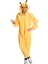 Kapüşonlu Yetişkin Pikachu Kostümü 1