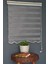Zebra Stor Perde Ba-19 Antrasit Renk Etekli Bambu 140 x 260 cm 1
