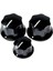Pure Vint. \'60S Jazz Bass Knobs Blk 1