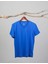 Erkek V Yaka T-Shirt Neo-Alpes Saks Mavisi 1