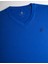Erkek V Yaka T-Shirt Neo-Alpes Saks Mavisi 2