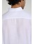 Slim Fit Düğmeli Yaka Gömlek Neo-Epherest Beyaz 4