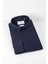 Slim Fit Düğmeli Yaka Gömlek Neo-Epherest Lacivert 5