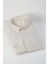 Slim Fit Düğmeli Yaka Gömlek Neo-Epherest Bej 5