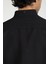 Slim Fit Düğmeli Yaka Gömlek Neo-Epherest Siyah 4